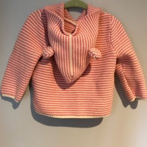 GAP bear hood sweater